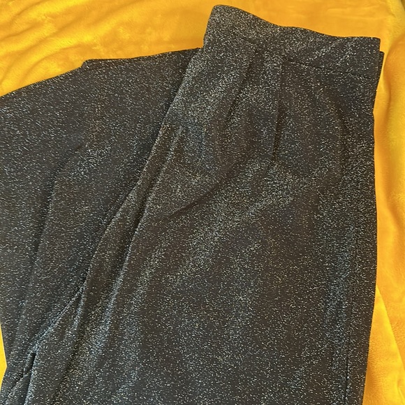 Women High Elastic Waist Wide Leg Palazzo Pants Long Pant Trouser from Amazon - Picture 6 of 7